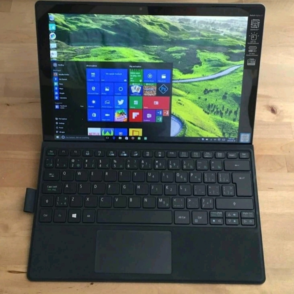 Acer Aspire Switch Alpha 12 SA5-271-3475 Intel Core i3 6100U (2.30GHz) 4GBMemory